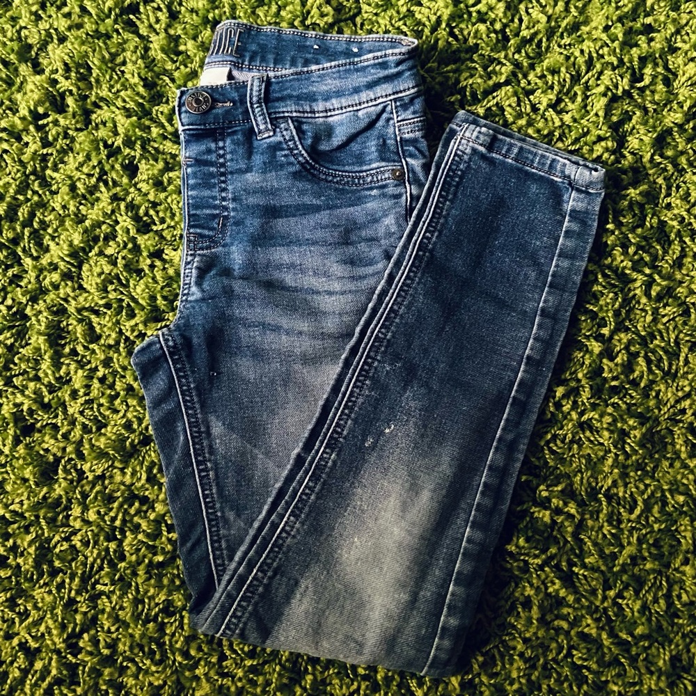 Justice mid rise jeggings, size 12
